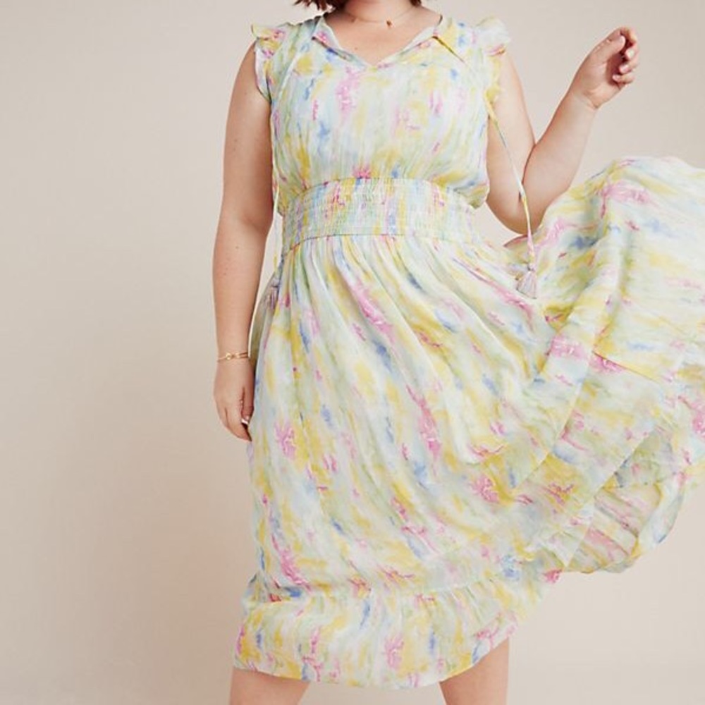 *:.HOST PICK.:* Anthropologie Plus Size Dress! 💗